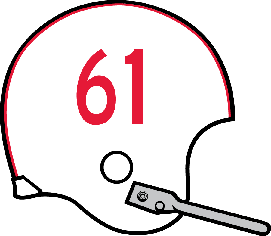 Nebraska Cornhuskers 1966 Helmet Logo diy iron on heat transfer
